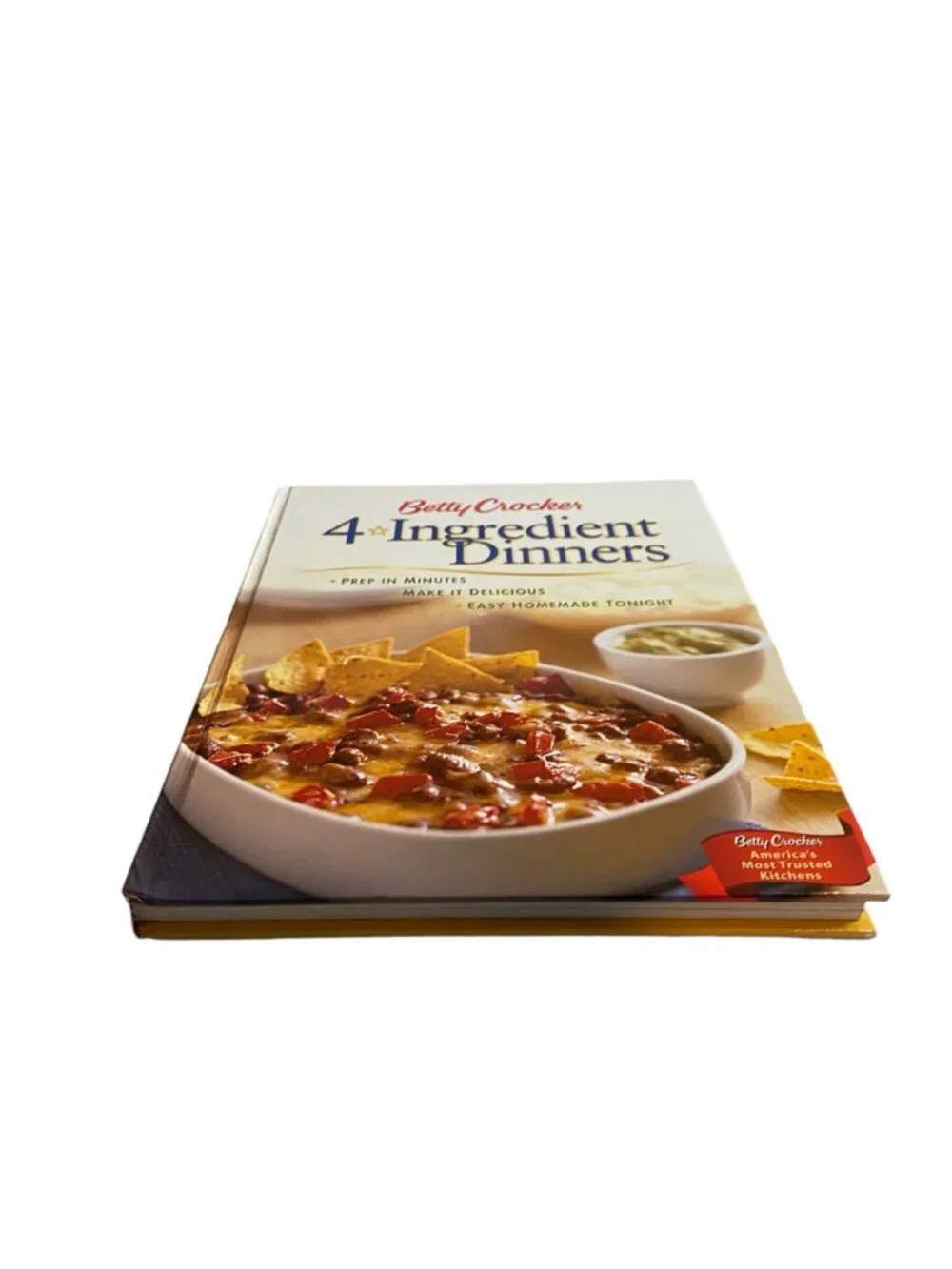 Betty Crocker 4 Ingredient Dinners Cookbook Easy Quick Recipes HC 2003